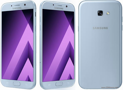 Samsung Galaxy A7 (10,99 triệu đồng) Galaxy A 7 2017 lần đầu tiên được tích hợp khả năng kháng bụi và nước IP68, thách thức các điều kiện thời tiết khắc nghiệt. Galaxy A7 2017 có màn hình 5,7 inch, được trang bị độ phân giải Full HD, hiển thị tốt, độ sáng rất cao đặc trưng của dòng màn hình AMOLED. Máy chạy trên hệ điều hành Android 6.0 (Marshmallow), vi xử lý Exynos 7880 với RAM 3GB, bộ nhớ trong 32GB có thể mở rộng với thẻ nhớ hỗ trợ lên tới 256 GB. Máy có camera trước 16 MP và camera sau 16 MP. Pin có dung lượng lên tới 3600mAh.
