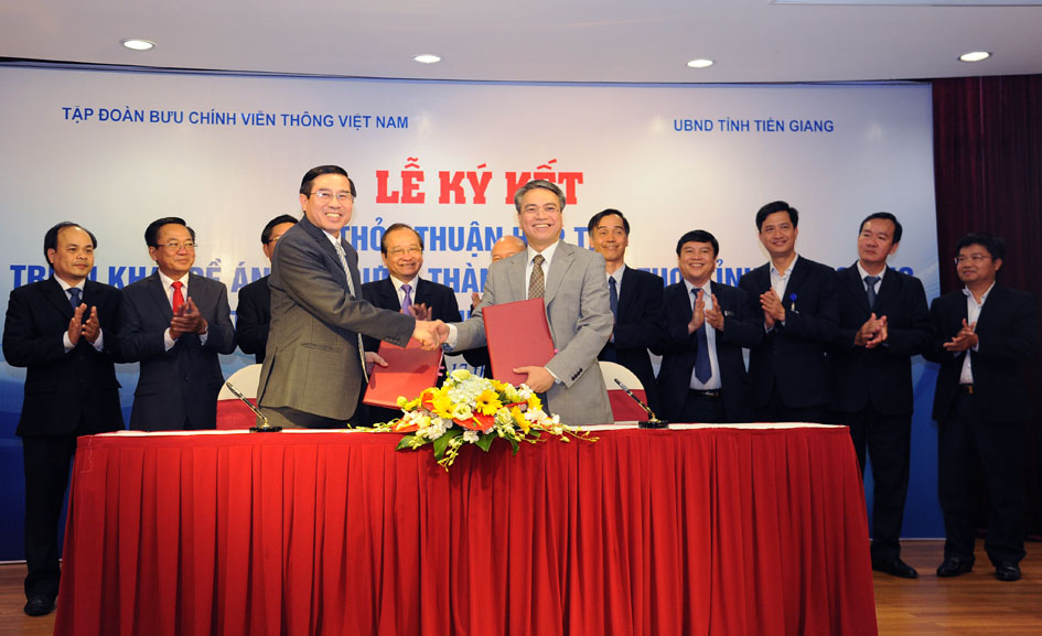 VNPT sẽ xây dựng Mỹ Tho trở thành Smart City