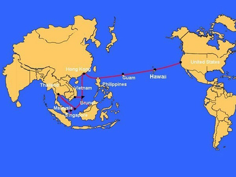 Những tuyến cáp giúp đảm bảo kết nối Internet khi AAG gặp sự cố