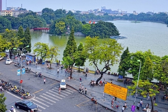 96% ý kiến ủng hộ dự án chỉnh trang khu vực Hồ Gươm