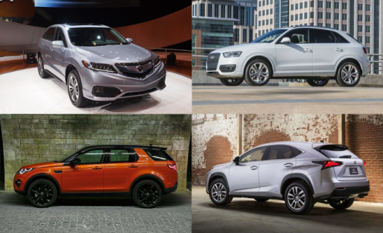 10 mẫu SUV hạng sang có giá dưới 1 tỷ đồng