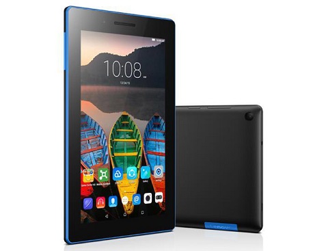 Lenovo Tab 3 Essential (2,09 triệu đồng). Nhắm tới đối tượng học sinh sinh viên, Lenovo Tab 3 Essential sở hữu thiết kế khá đơn giản với chất liệu nhựa cùng mặt lưng bo cong về 2 cạnh bên giúp máy dễ dàng cầm nắm và sử dụng. Máy có màn hình có kích thước khá lớn 7 inch độ phân giải 1024 x 600 pixels, sử dụng tấm nền IPS LCD cho chất lượng hiển thị ở mức khá. Lenovo Tab 3 Essential được trang bị con chip 4 nhân xung nhịp 1.3 GHz, chip đồ họa Mali-400MP, RAM 1, bộ nhớ trong 8 GB, có hỗ trợ khe cắm thẻ nhớ mở rộng Micro SD tối đa lên tới 32 GB.