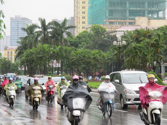 Hà Nội mưa rét, nhiệt độ thấp nhất 14 độ C