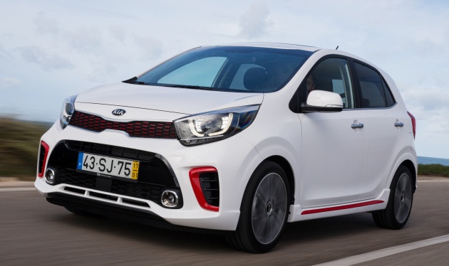 Kia Morning 2017 có động cơ tăng áp