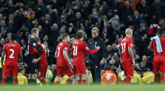 Niềm vui của thày trò ông Klopp
