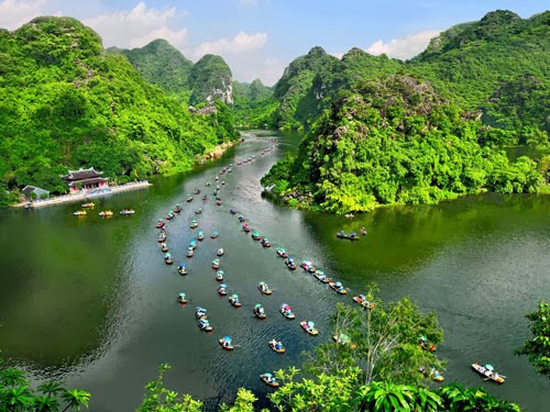 Những hình ảnh tuyệt vời về Tràng An- Ninh Bình