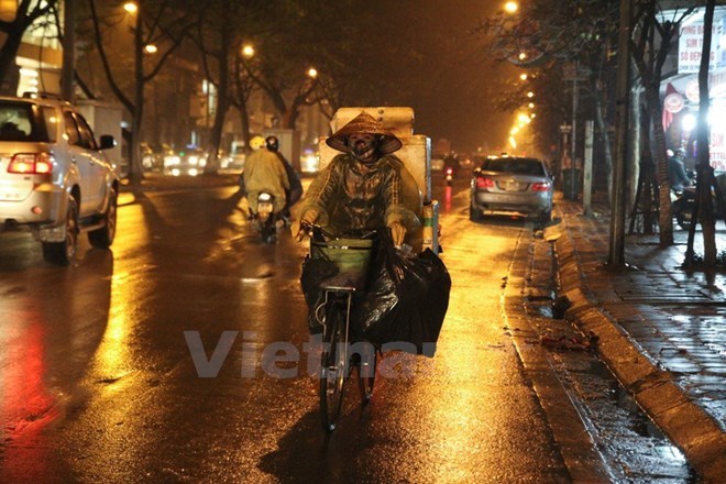 Không khí lạnh tăng cường, Bắc Bộ có mưa và rét đậm