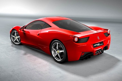 10. Ferrari 458 Italia 2011.