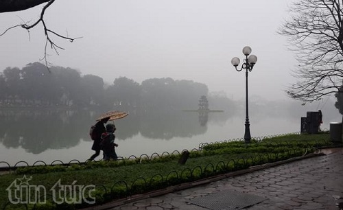 Nhiệt độ Bắc Bộ có nơi xuống dưới 10 độ
