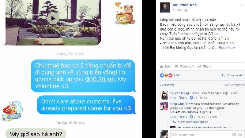 MC Phan Anh lên kế hoạch tặng quà bí mật cho bà xã nhân dịp Valentine là một chuyến đi. Nhưng cuối cùng kế hoạch bị đổ vỡ vì những sự cố không mong muốn. 