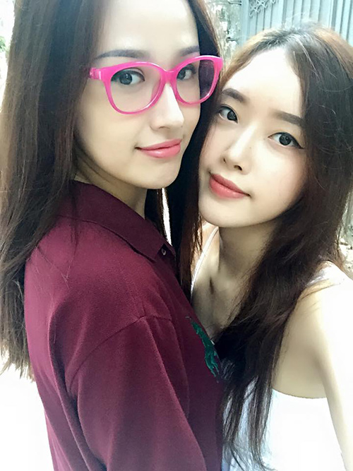 Hai chị em cựu Hoa hậu luôn gắn bó, thân thiết