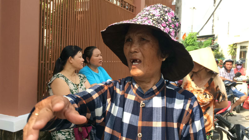 Bà Lan kể lại giây phút chứng kiến vụ việc