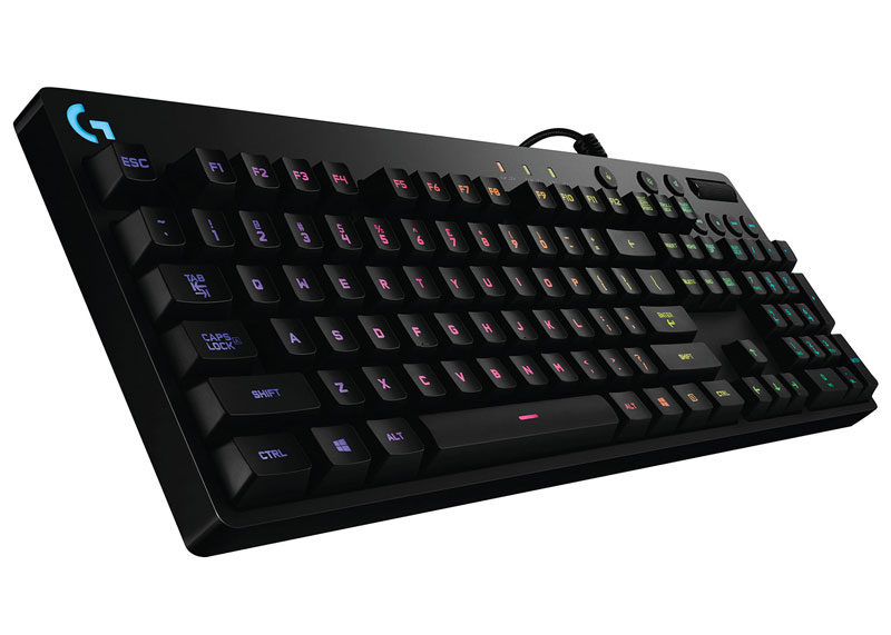 7. Logitech G810. Giá bán: 118,99 USD - tương đương 2,65 triệu đồng.