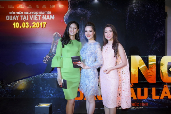 Á hậu Thanh Tú, Á hậu Thụy Vân và Hoa hậu Mỹ Linh