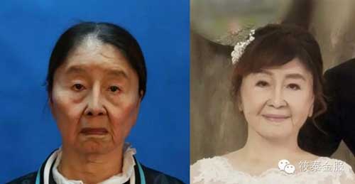 Bất ngờ hơn nữa, sau khi có sự phù phép của trang điểm, gương mặt của Hu Juan trở nên xinh đẹp rạng rỡ hơn nhiều. Tuy không lấy lại được nhan sắc đúng tuổi nhưng cái kết ngọt ngào vẫn đến với cô gái Trung Quốc.