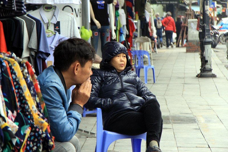 giành vỉa hè, vỉa hè, lấn chiếm vỉa hè, giành lại vỉa hè, phố cổ, Hà Nội