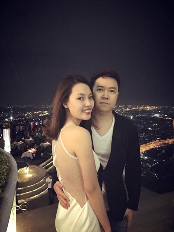 Lê Hiếu và Thùy Linh thuở mặn nồng.