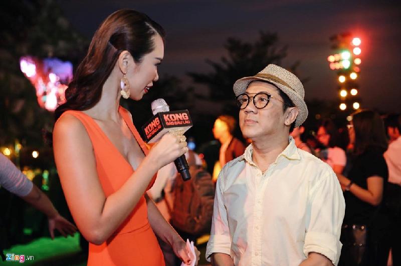 Nghệ sĩ Thành Lộc có mặt từ khá sớm. Anh chia sẻ háo hức được thưởng thức siêu phẩm Hollywood Kong: Skull Island. Thành Lộc tin rằng khi phim ra mắt cũng là dịp quảng bá du lịch Việt Nam với bạn bè thế giới. Anh còn đặt niềm tin vào triển vọng hợp tác điện ảnh giữa Việt Nam cùng Hollywood.