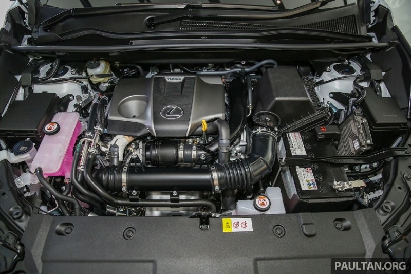 Động cơ trên Lexus NX200t Special Edition . Ảnh: Paultan.org