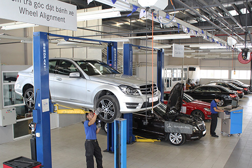 Mercedes-Benz Việt Nam kiểm tra xe miễn phí trong tháng 3