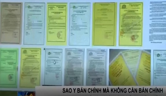 Hà Nội: Thanh tra tình trạng sao y bản chính không cần… bản chính!