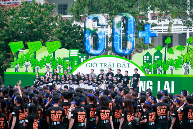 Nhiều nghệ sỹ nổi tiếng phát động chiến dịch Giờ trái đất 2017