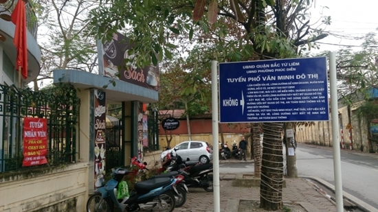 Quận Bắc Từ Liêm &quot;không đòi lại vỉa hè một cách ồn ào&quot;