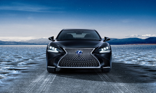 Lexus LS 500h 2018 ra mắt với thiết kế hoàn toàn mới