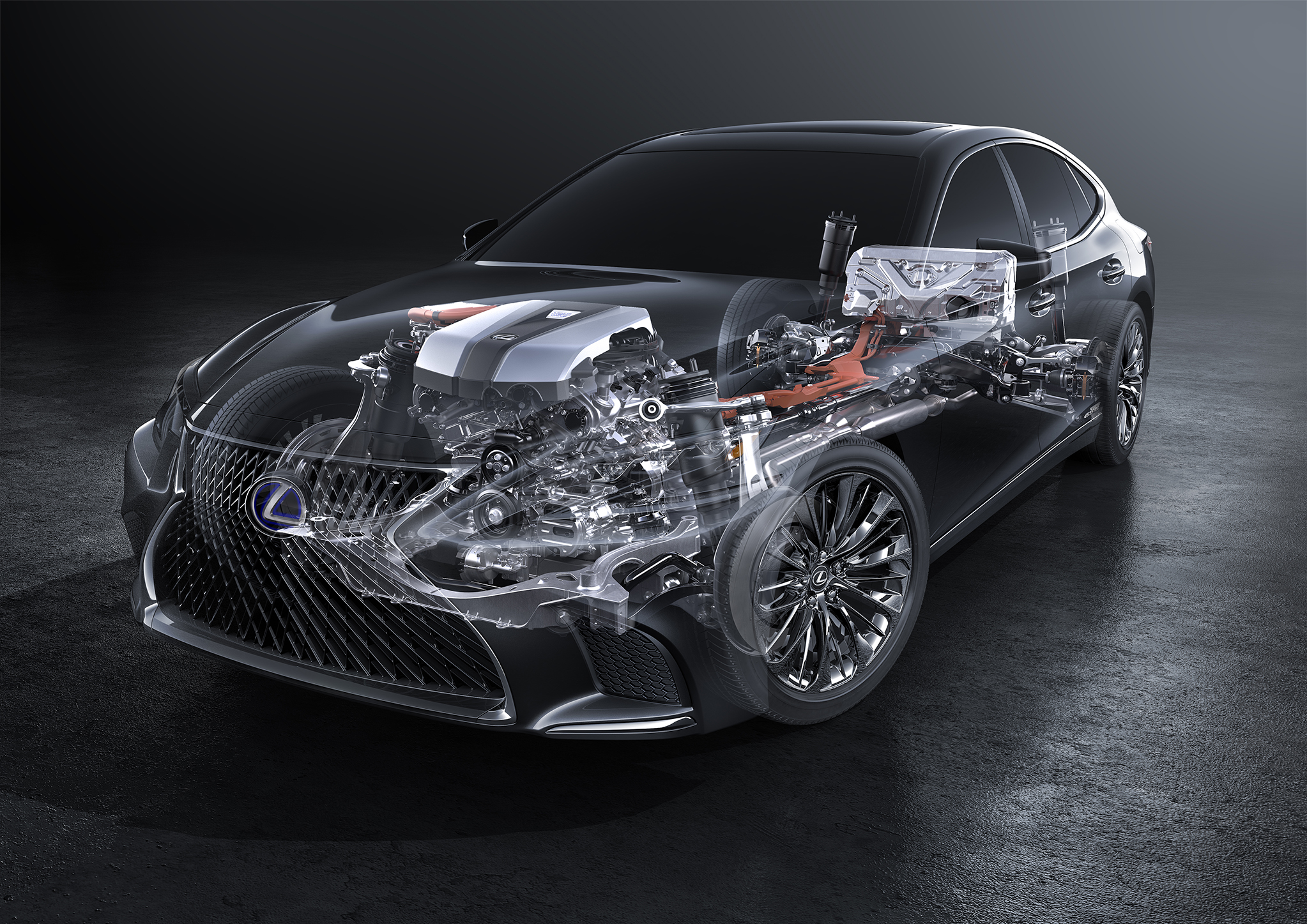 Điểm danh những công nghệ mới trên Lexus LS 500h 2018