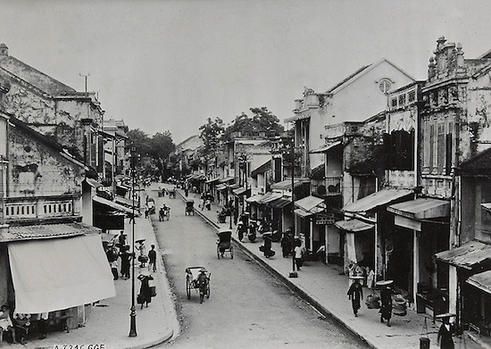 vỉa hè thời pháp