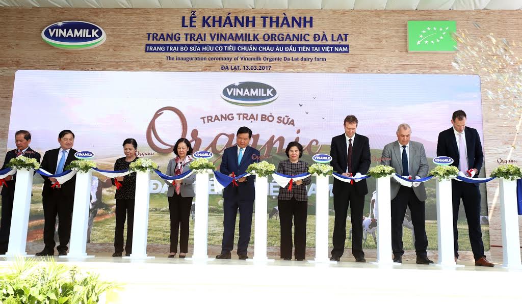 Khánh thành Trang trại bò sữa Organic tiêu chuẩn châu Âu tại Việt Nam