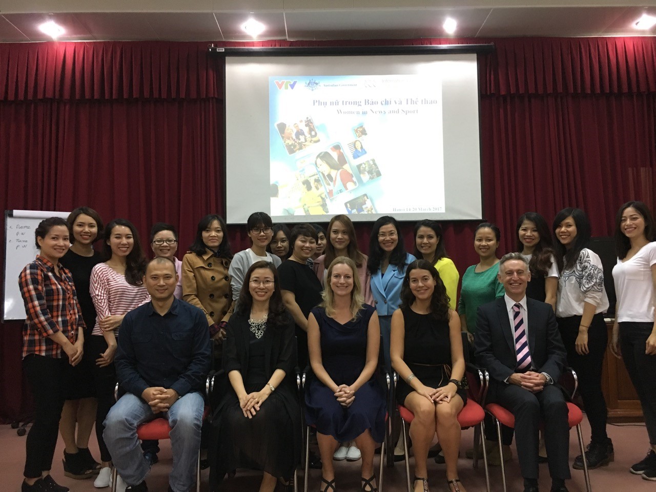 Hình ảnh lễ khai giảng khóa học