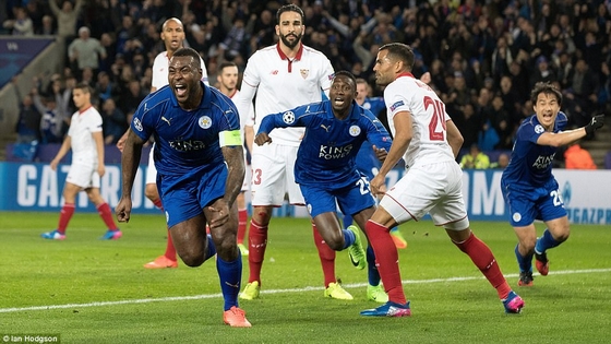 Leicester chính thức sánh ngang với Real Madrid, Barca!