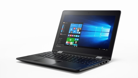 Yoga 310 với thiết kế bản lề xoay 360° độc đáo, được trang bị sức mạnh xử lý mới nhất, khả năng lưu trữ mở rộng, webcam HD với chất lượng sắc nét. Yoga 310 có trọng lượng chỉ 1,35kg và mỏng 20,9mm. Máy được tích hợp vi xử lý thế hệ thứ 6 mạnh mẽ, ổ cứng 500GB.