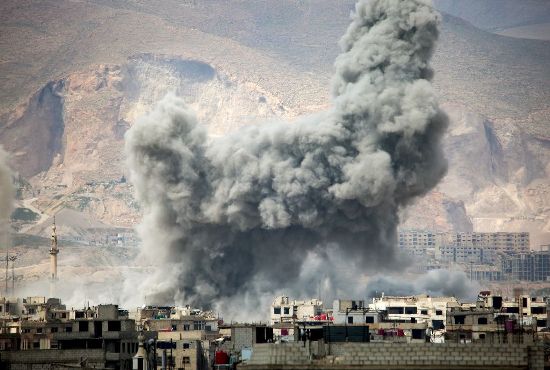 Damascus phải hứng chịu cuộc tấn công hiếm hoi trong nhiều năm trở lại đây