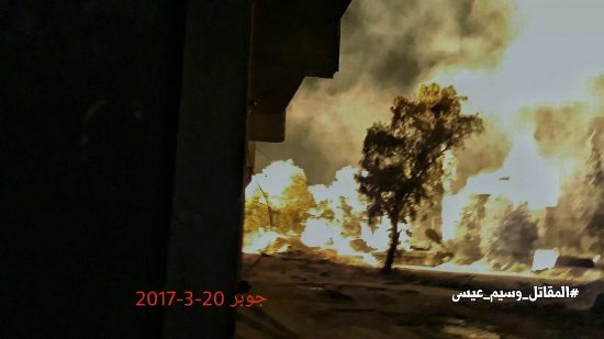Chiến sự đang leo thang ác liệt ở Damascus