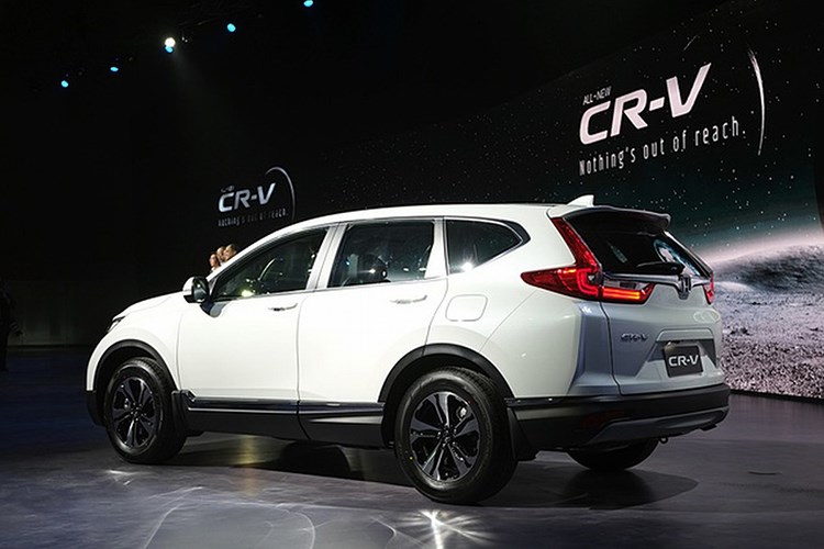 CR-V 2017 phát triển dựa trên platform của 