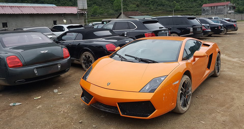 Sự xuất hiện của hàng loạt những mẫu siêu xe, xe siêu sang nổi tiếng thế giới như Lamborghini Gallardo, Bentley Bentayga, Rolls-Royce Phantom, Maybach 62S, Bentley GTC, Bentley Bentayga, Bentley Continental Flying Spur, Range Rover Black Edition...