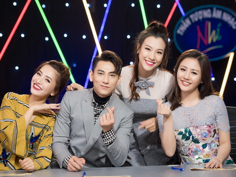 Á hậu Hoàng Oanh làm MC Thần tượng âm nhạc nhí 2017