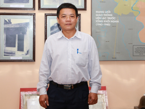 Anh Hà Trọng Đức - Nhân viên Tổ Bán hàng Sóc Sơn - Phòng Bán hàng Khu vực 5 – Trung tâm Kinh doanh VNPT Hà Nội - Nhân viên kinh doanh địa bàn trả sau xuất sắc nhất các phòng ngoại thành Hà Nội.