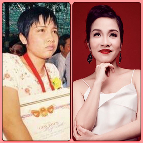 Mỹ Linh thì vẫn là gương mặt tròn trịa ấy...