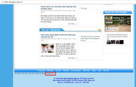 Trang web của trường dẫn đến truyền sex, Hiệu trưởng nói gì?