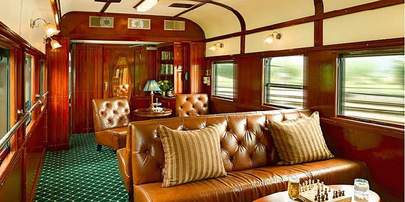 10 đoàn tàu xa xỉ nhất thế giới hình ảnh 14 Chuyến tàu xa xỉ đưa khách qua những đồng cỏ tuyệt đẹp của châu Phi, cung cấp những tiện nghi giúp chuyến đi của bạn trở nên đặc biệt như khu phòng hoàng gia, khoang ăn tối và phòng hút thuốc. Tàu có thể chở 72 hành khách, với giá 2.075 USD một đêm.