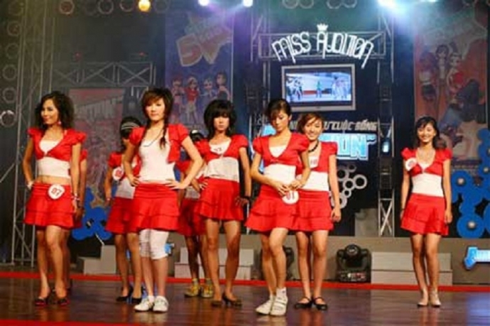 Bảo Thy trong cuộc thi Miss Audition năm 2006