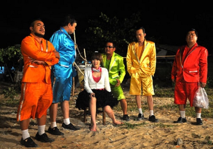 Bảo Thy trong phim Công chúa Teen và Ngũ hổ tướng.