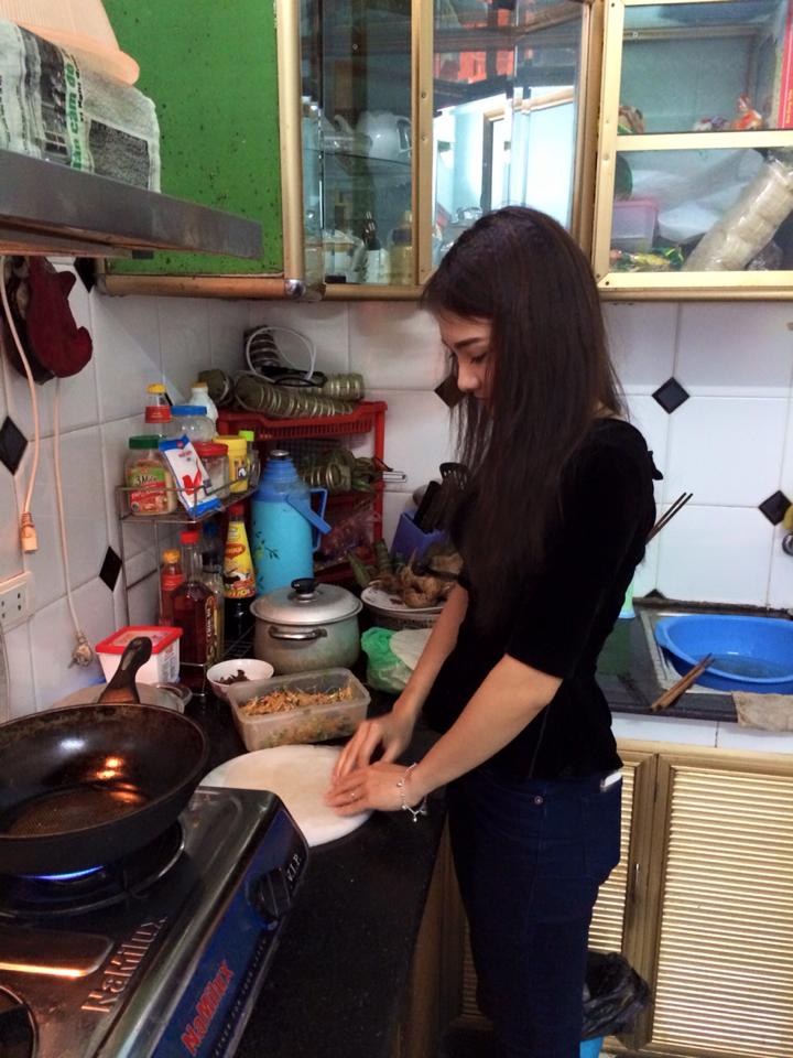 Khoảnh khắc nữ diễn viên 