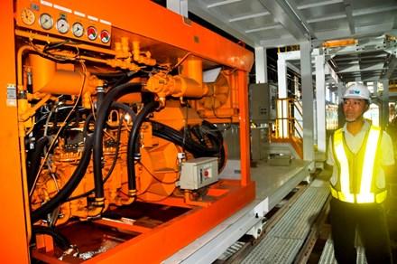 Kỹ sư Hoàng Anh Thứ  (nhà thầu liên danh Shimizu Meada) cho biết, đến ngày 19/5 này, robot TBM sẽ chính thức khoan hầm