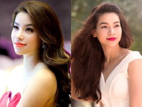 Dù ở góc cạnh nào thì Phạm Hương và Hà Hồ cũng giống nhau đến khó tin.