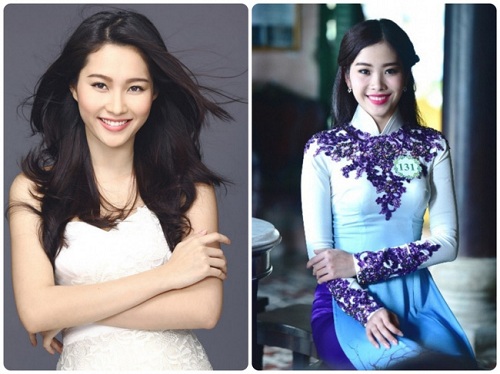 Đặng Thu Thảo - Nam Em cũng có những nét giống nhau như hai chị em ruột. Làn da trắng sứ cùng nụ cười nền nã đậm chất con gái miền Tây của hai Hoa hậu đã làm mê mệt bết bao chàng trai.