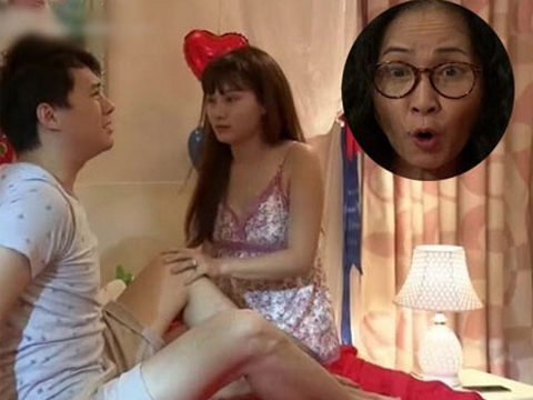 'Sống chung với mẹ chồng' tập 2: Choáng với cảnh mẹ chồng rình con dâu ân ái